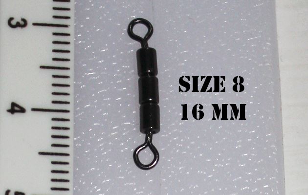3 barrel fishing swivels