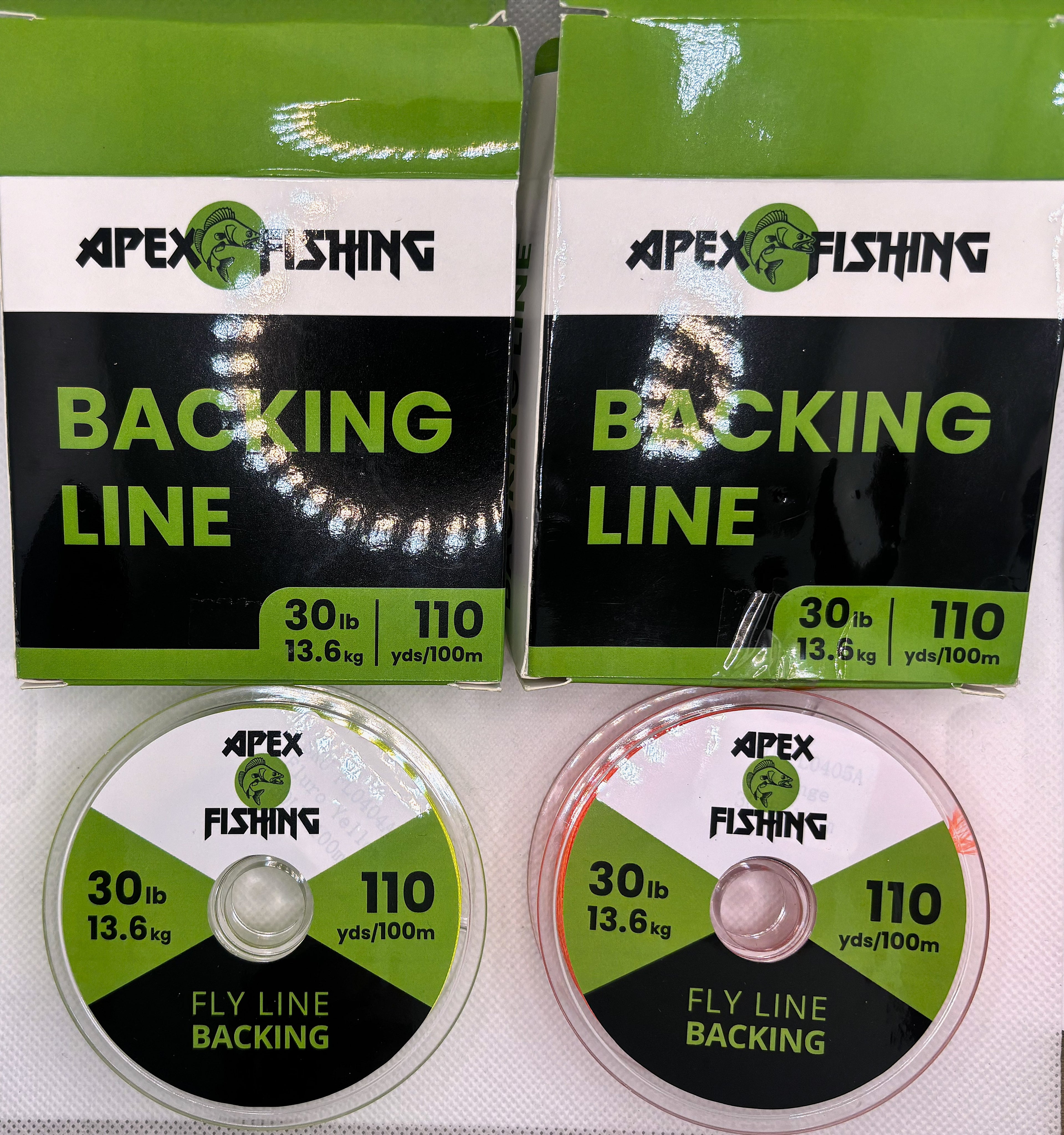 Apex Fishing 8 Strand Braided Fly Line Backing – 50m / 100m