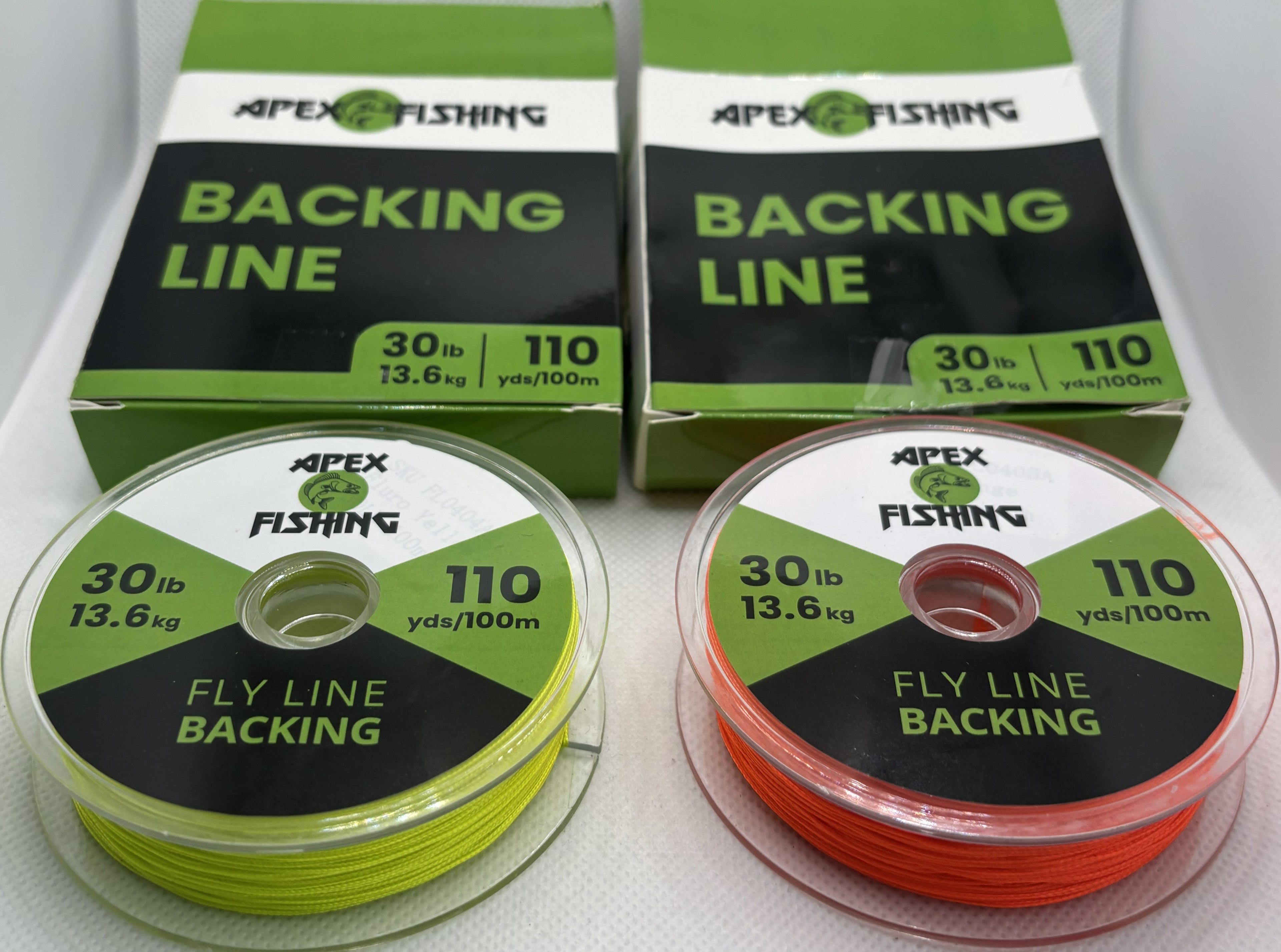 Apex Fishing 8 Strand Braided Fly Line Backing – 50m / 100m
