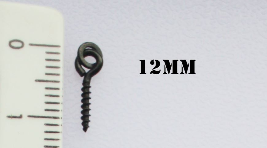 Bait/boilie screws 4 types 12mm no ring 12mm, 15mm, 26mm Fishing Terminal Tackle