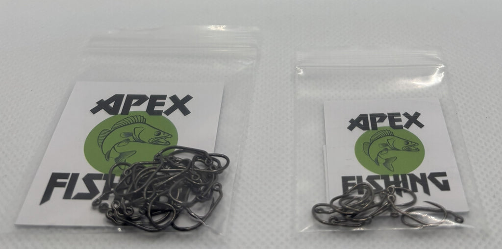 Apex Fishing F13801 Barbless Jig Hooks