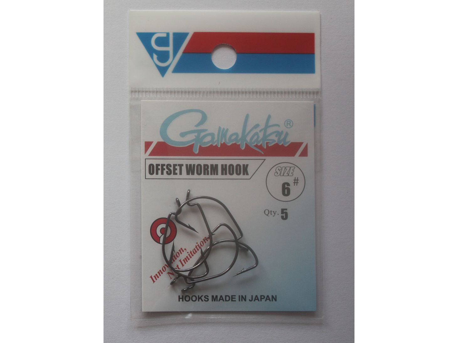 Gamakatsu offset worm fishing hooks UK Seller fast delivery