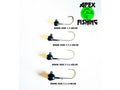 Tungsten Split Jig Head for Lure Fishing various sizes UK seller quick dispatch