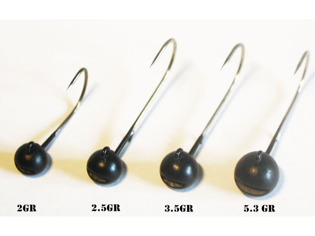 Tungsten Split Jig Head for Lure Fishing various sizes UK seller quick dispatch