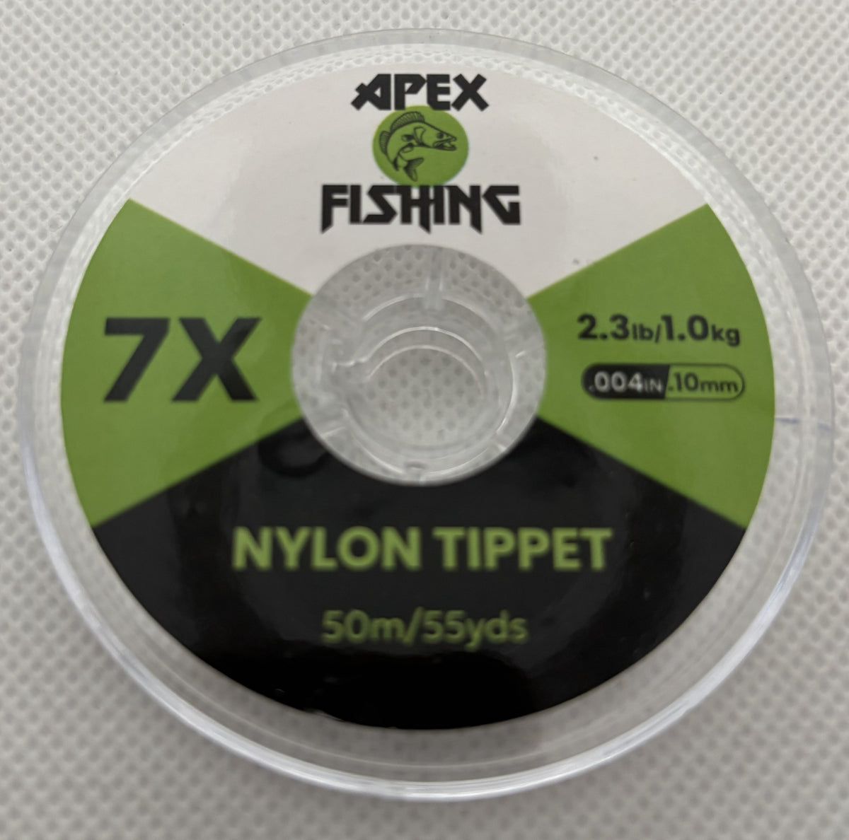 Apex Fishing Clear Nylon Fly Fishing Tippet – 50m / 55yds – 0X to 7X