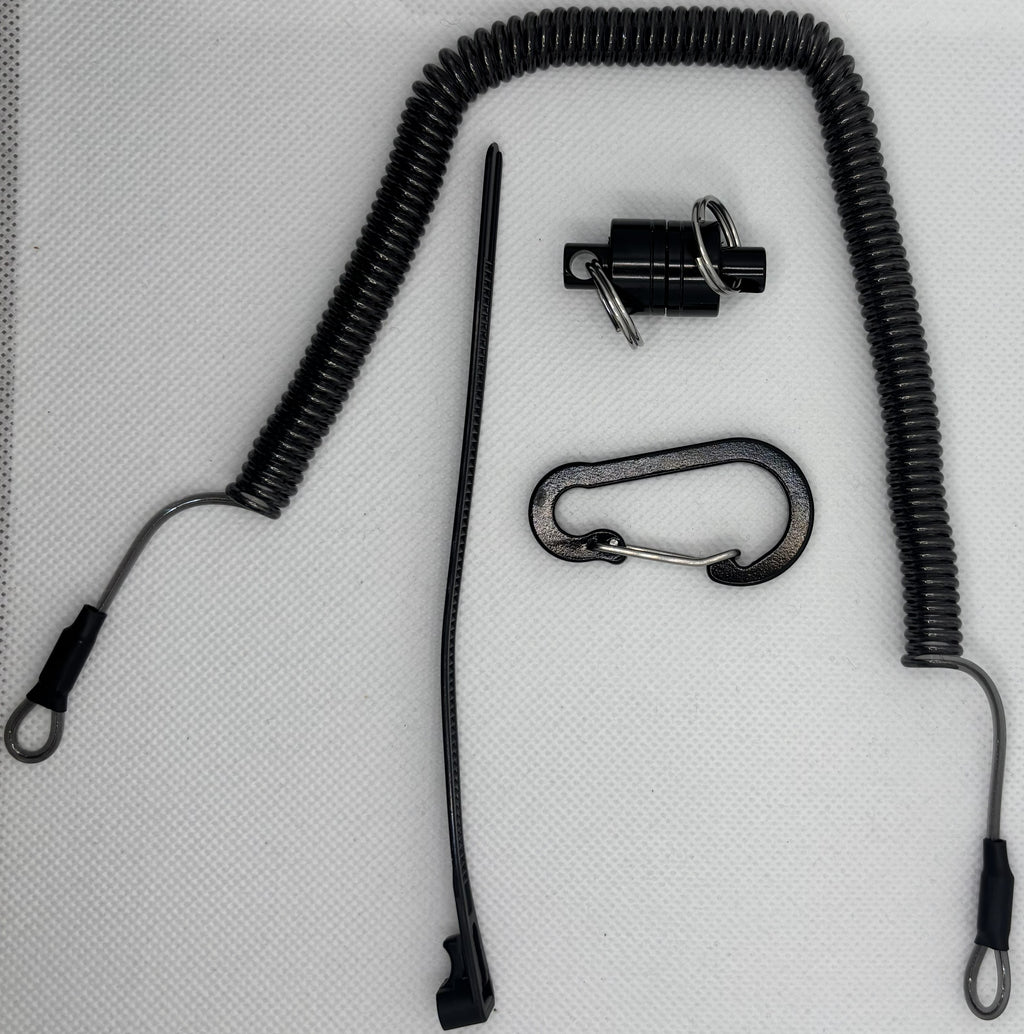 Apex Fishing Magnetic Net Release with Coiled Lanyard