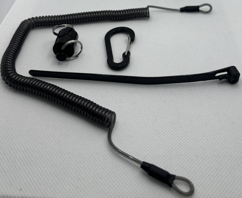 Apex Fishing Magnetic Net Release with Coiled Lanyard