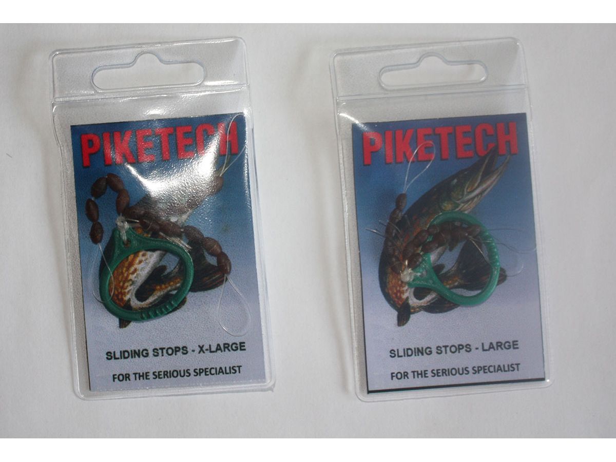 Piketech sliding stops used in lure fishing 15 stops per pack UK Seller