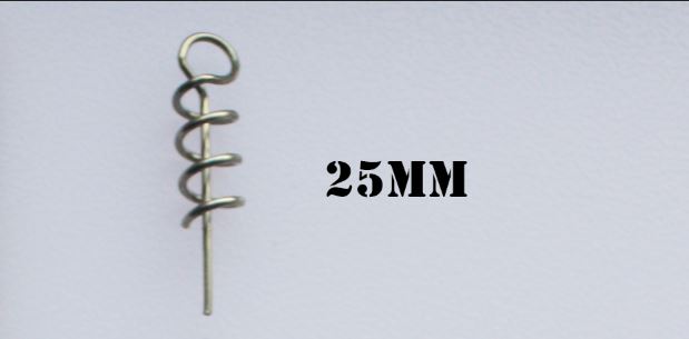 Soft Plastic Spring Pin Used in Lure Fishing