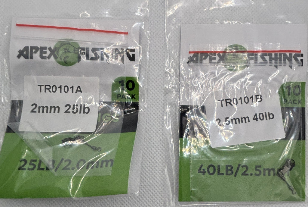 Apex Fishing Lightweight Fly Fishing Tippet Rings